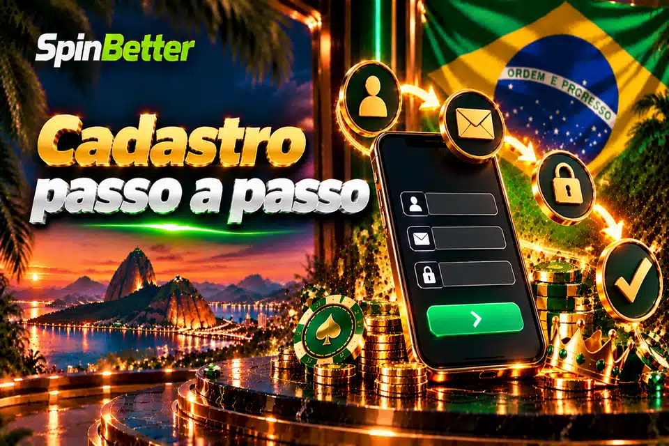 O formulário de cadastro SpinBetter, campo a campo